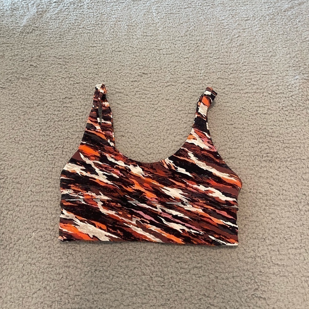 Lululemon Lunar New Year Align Reversible Bra *Light Support, A/B Cup Tiger Tide